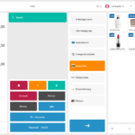 Übersichtliche Kasse
