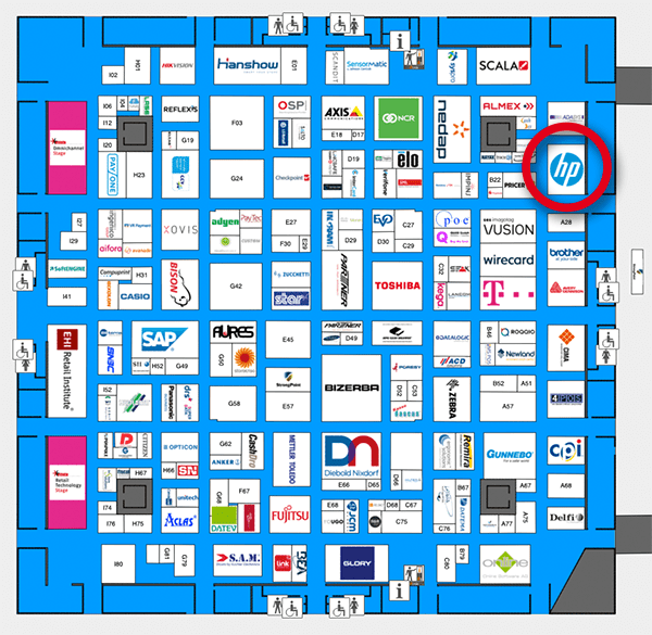 EuroShop 2020 Hallenplan Halle 6