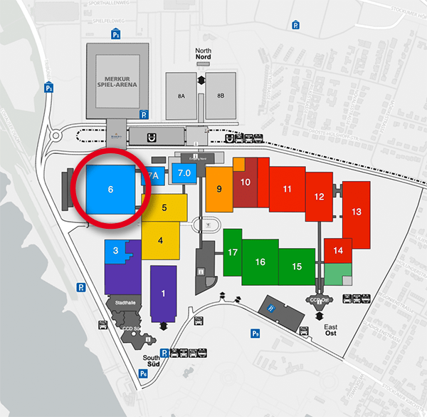 EuroShop 2020 Hallenplan Messegelände