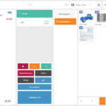 ETRON onRetail POS Zuzahlung Warenkorb