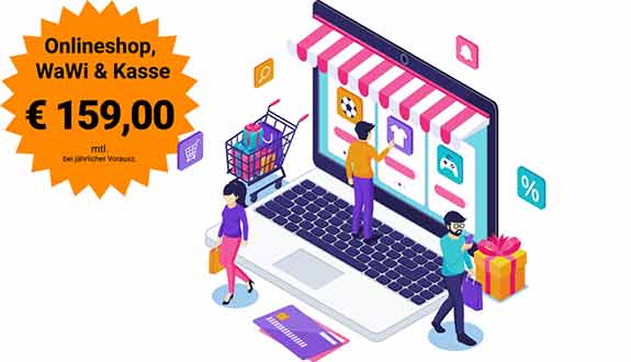 ETRON onRetail Onlineshop & Website