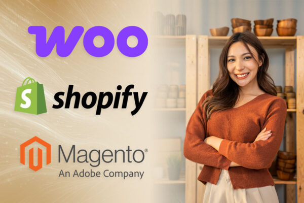 Anbindung an Shopify, WooCommerce & Magento für Ihr Geschäft