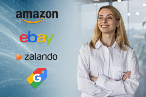 Zentrale Marktplatz-Anbindung mit ETRON onRetail: Amazon, eBay, Zalando und Google Shopping sind direkt verbunden. Automatisierte Produktübertragung, Preis- und Bestandsabgleich sowie eine gesteigerte Reichweite über digitale Vertriebskanäle.